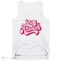 Love The Attention Funny Retro Tank Top thumb 0