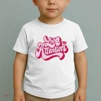 Love The Attention Funny Retro Toddler T-Shirt thumb 2