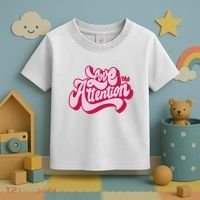 Love The Attention Funny Retro Toddler T-Shirt thumb 3