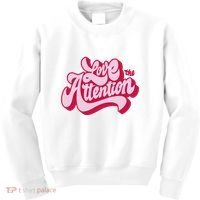 Love The Attention Funny Retro Kids Sweatshirt thumb 0