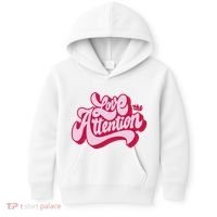Love The Attention Funny Retro Kids Hoodie thumb 0
