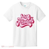 Love The Attention Funny Retro Kids T-Shirt thumb 0