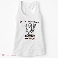 LetS Talk About Buttered Sausage Women's Tank Top thumb 0