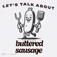 LetS Talk About Buttered Sausage Visor thumb 3