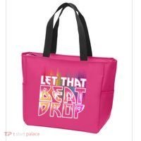 Let That Beat Drop Rainbow Equalizer Dance Music Lover Tote Bag thumb 3