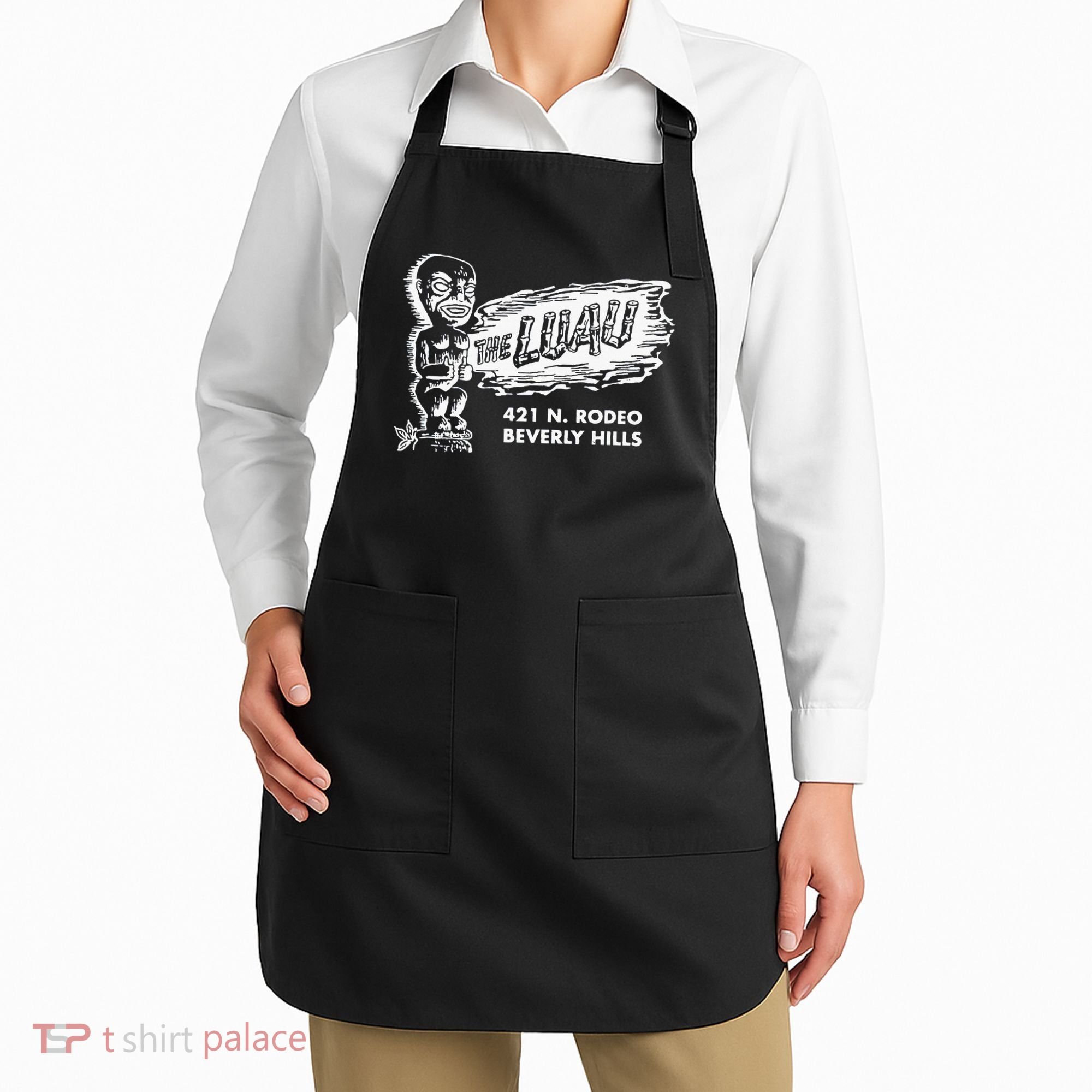 Luau Tiki Bar Beverly Hills Los Angeles Apron