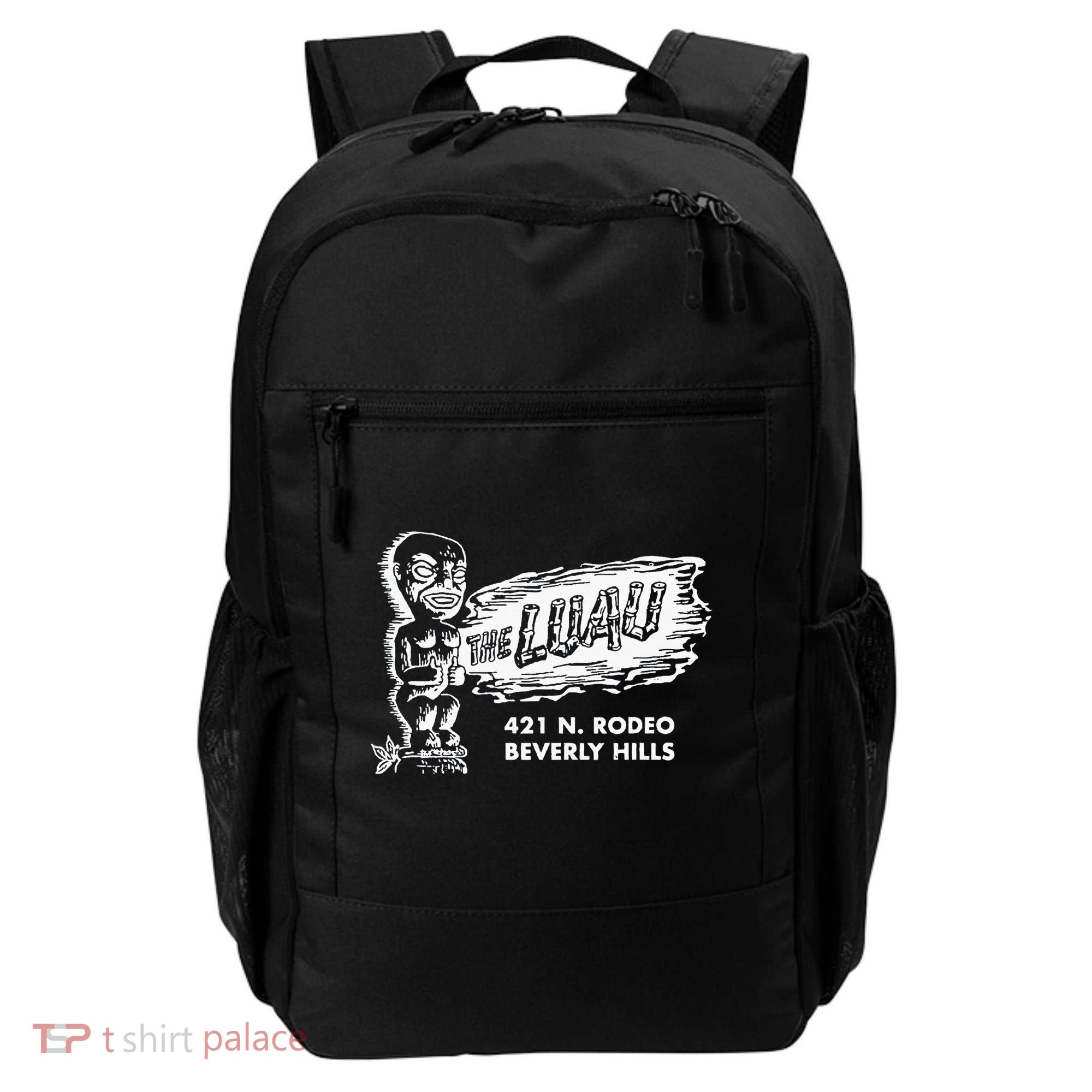 Luau Tiki Bar Beverly Hills Los Angeles Backpack