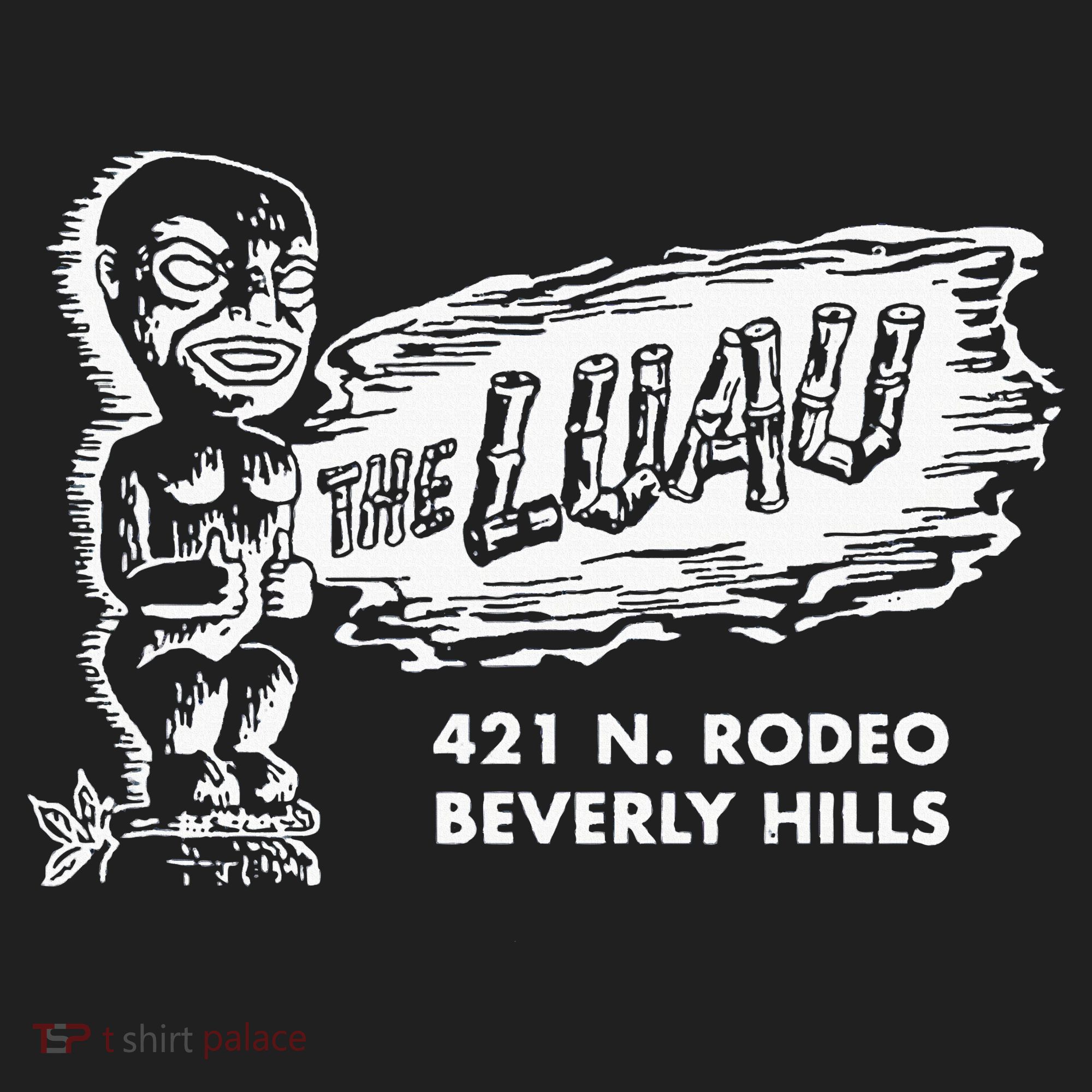 Luau Tiki Bar Beverly Hills Los Angeles Beanie