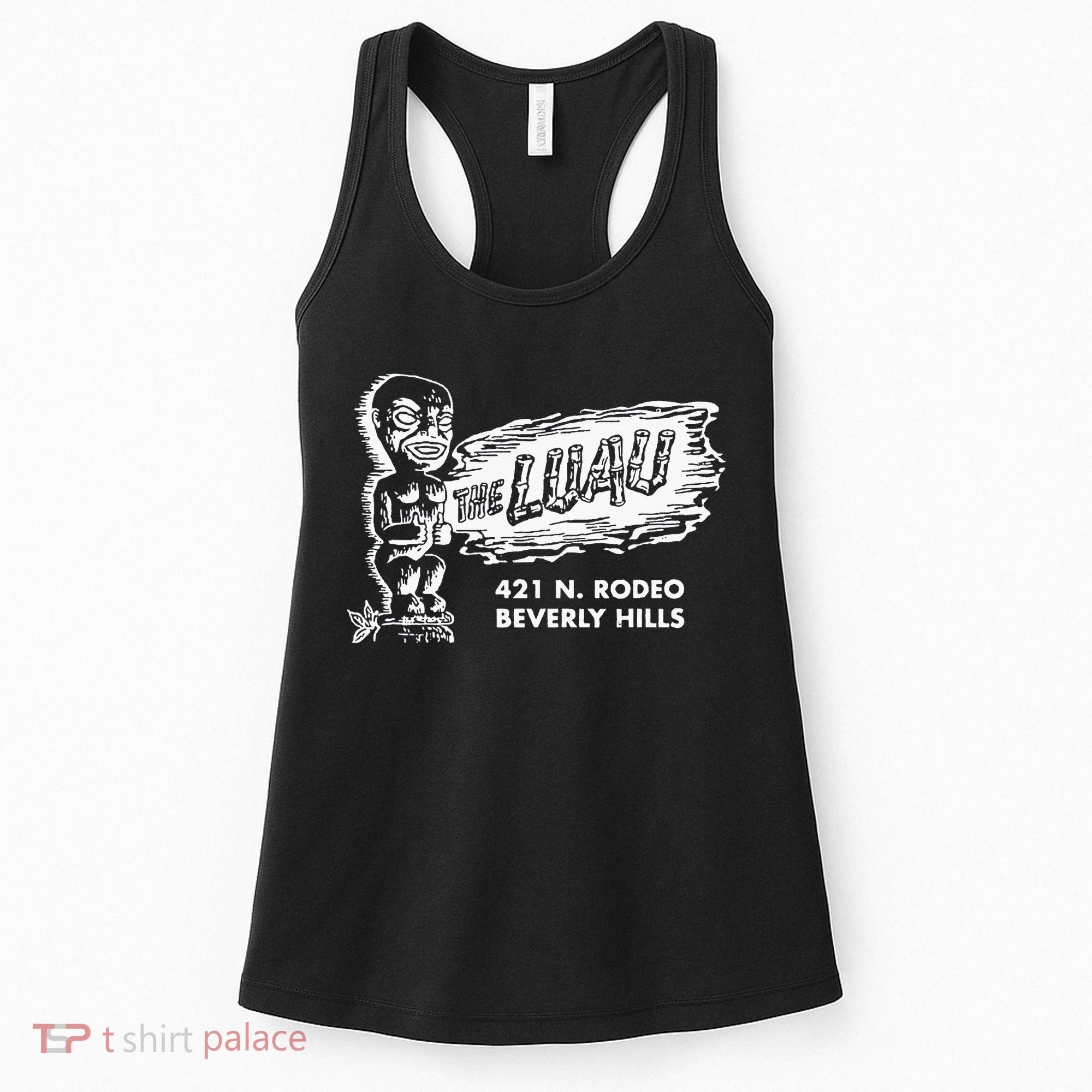 Luau Tiki Bar Beverly Hills Los Angeles Women's Tank Top