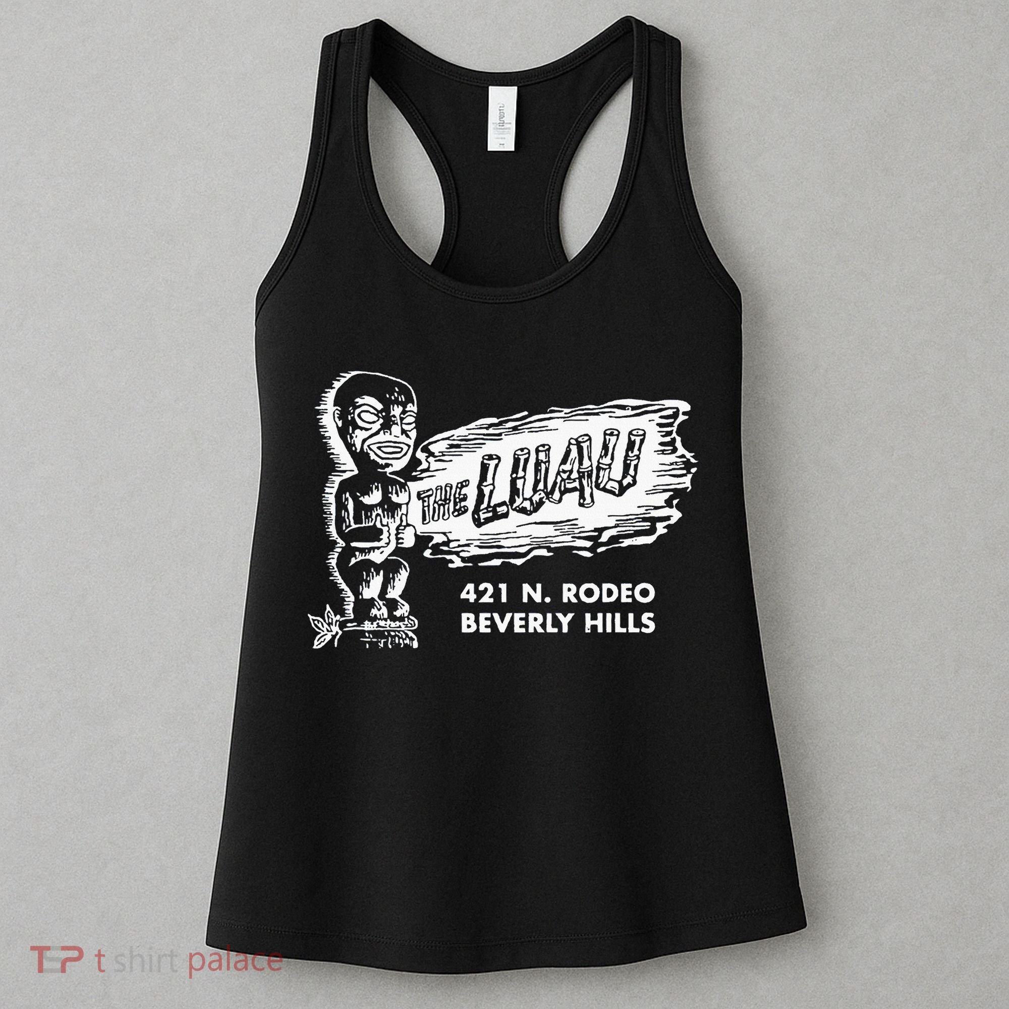 Luau Tiki Bar Beverly Hills Los Angeles Women's Tank Top