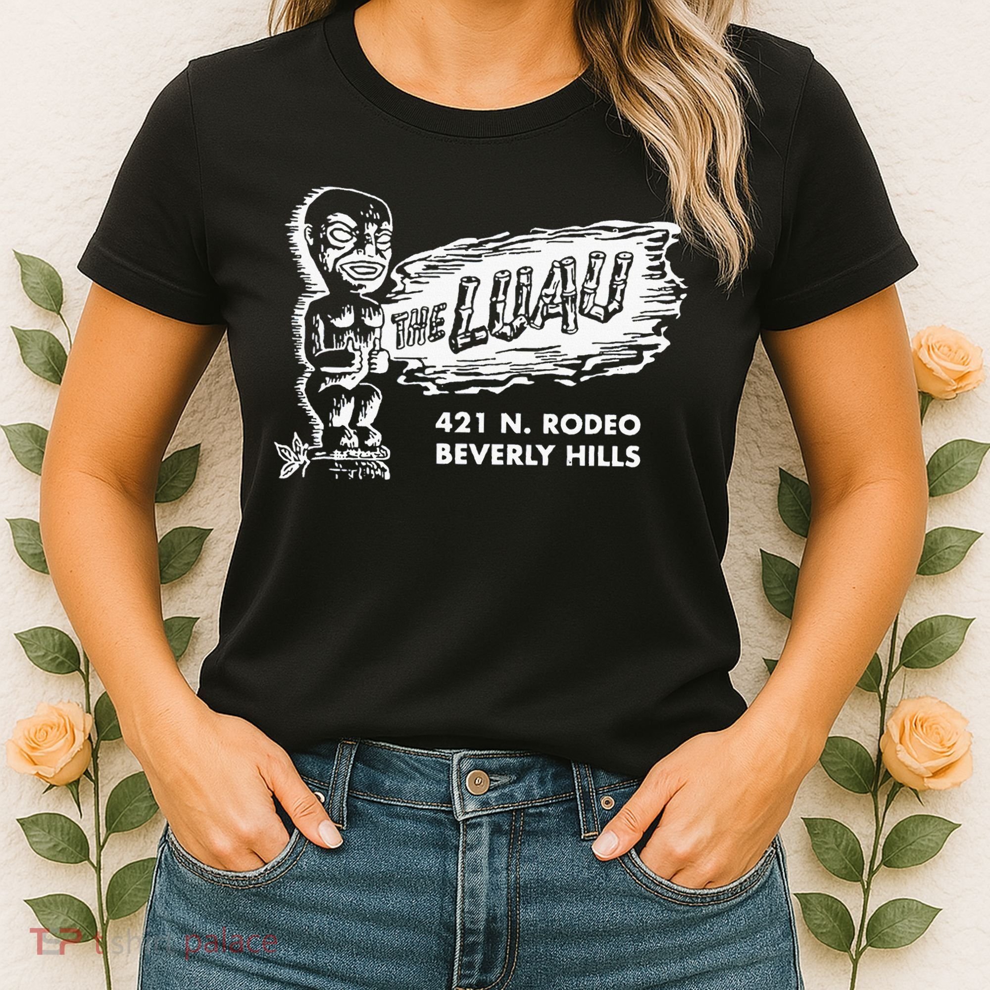 Luau Tiki Bar Beverly Hills Los Angeles Women's T-Shirt