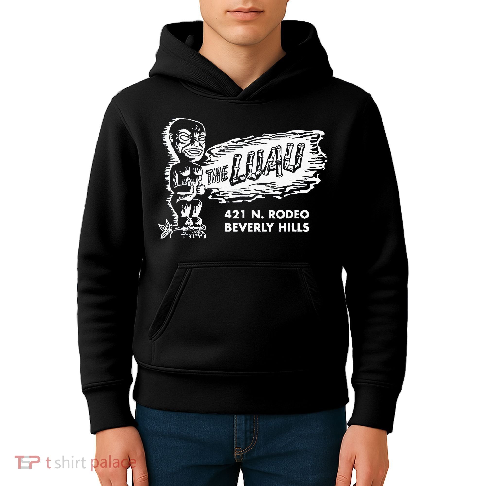 Luau Tiki Bar Beverly Hills Los Angeles Kids Hoodie