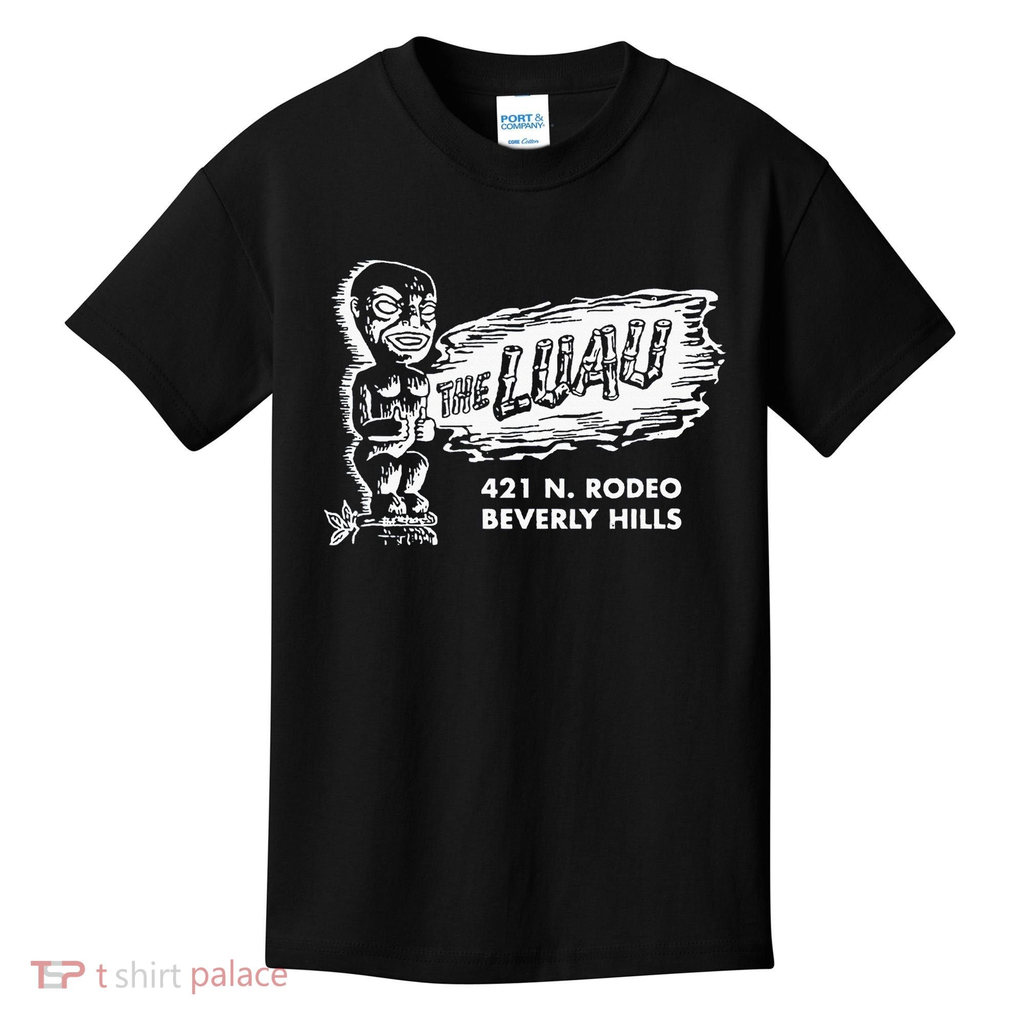 Luau Tiki Bar Beverly Hills Los Angeles Kids T-Shirt