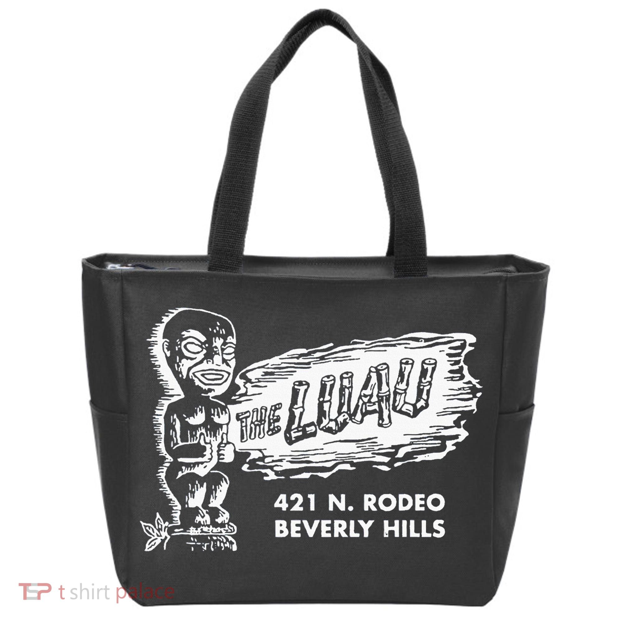 Luau Tiki Bar Beverly Hills Los Angeles Tote Bag