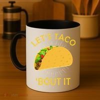 Let's Taco Bout It Taco Cinco De Mayo Tee Gift Coffee Mug thumb 4