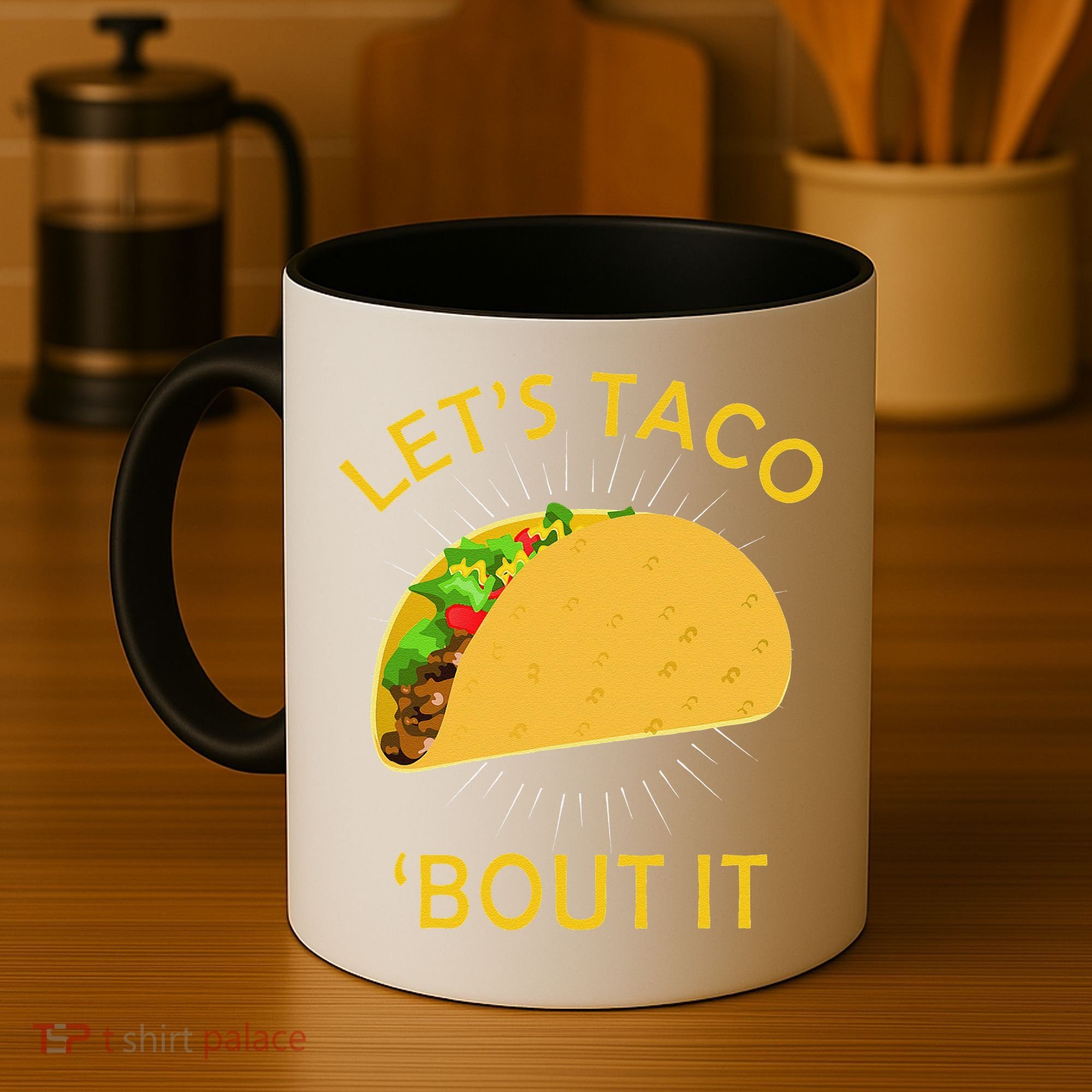 Let's Taco Bout It Taco Cinco De Mayo Tee Gift Coffee Mug
