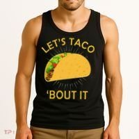 Let's Taco Bout It Taco Cinco De Mayo Tee Gift Tank Top thumb 3