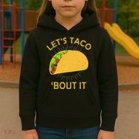 Let's Taco Bout It Taco Cinco De Mayo Tee Gift Kids Hoodie thumb 3