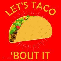 Let's Taco Bout It Taco Cinco De Mayo Tee Gift Santa Hat thumb 1