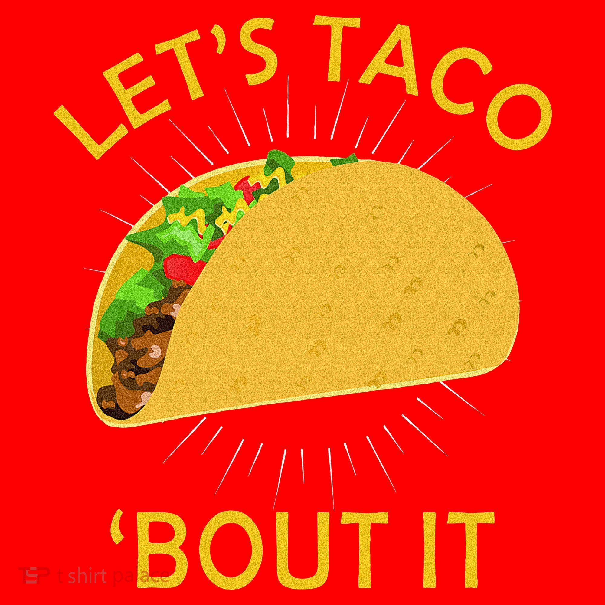 Let's Taco Bout It Taco Cinco De Mayo Tee Gift Santa Hat