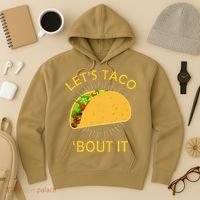 Let's Taco Bout It Taco Cinco De Mayo Tee Gift Hoodie thumb 3