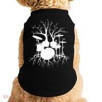 Live The Beat Drum  Drummer Gift For Musician Doggie Tank thumb 0