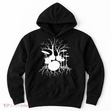 Live The Beat Drum  Drummer Gift For Musician Hoodie