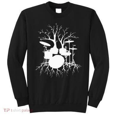Live The Beat Drum  Drummer Gift For Musician Sweatshirt