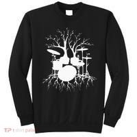 Live The Beat Drum  Drummer Gift For Musician Sweatshirt thumb 0