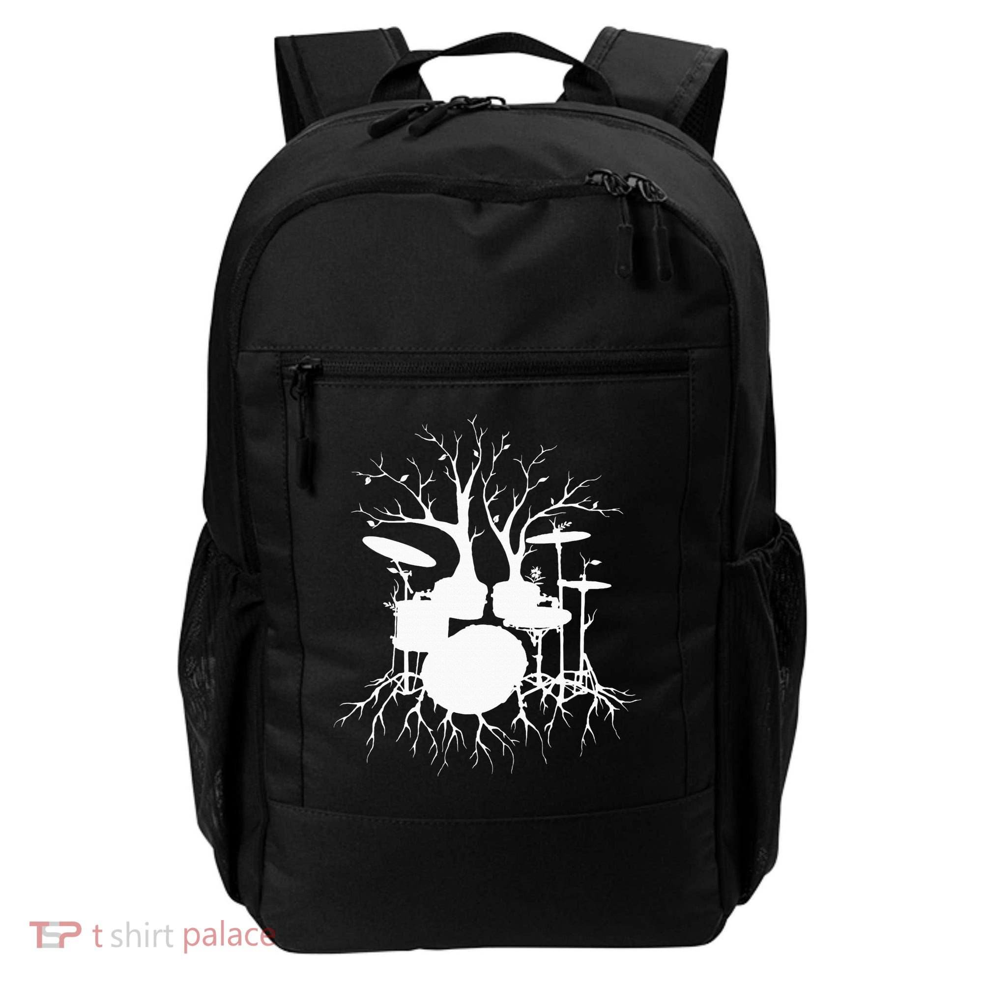 Live The Beat Drum  Drummer Gift For Musician Backpack