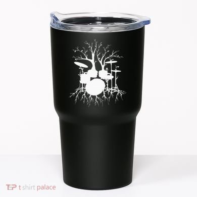 Live The Beat Drum  Drummer Gift For Musician Tumbler