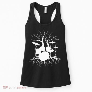 Live The Beat Drum  Drummer Gift For Musician Women's Tank Top