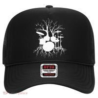 Live The Beat Drum  Drummer Gift For Musician Hat thumb 0