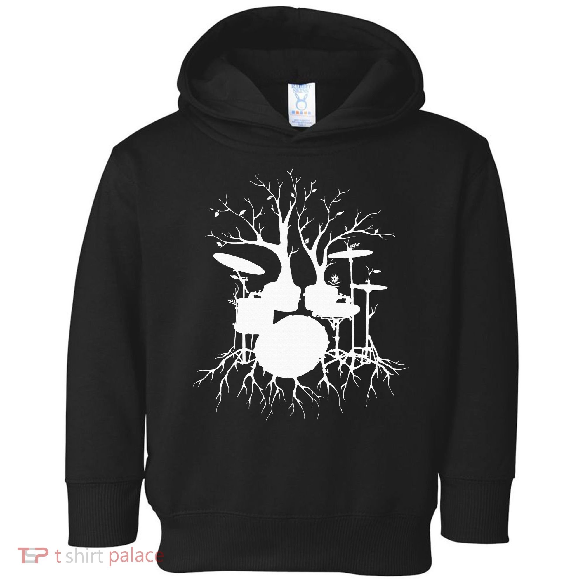 Live The Beat Drum  Drummer Gift For Musician Toddler Hoodie