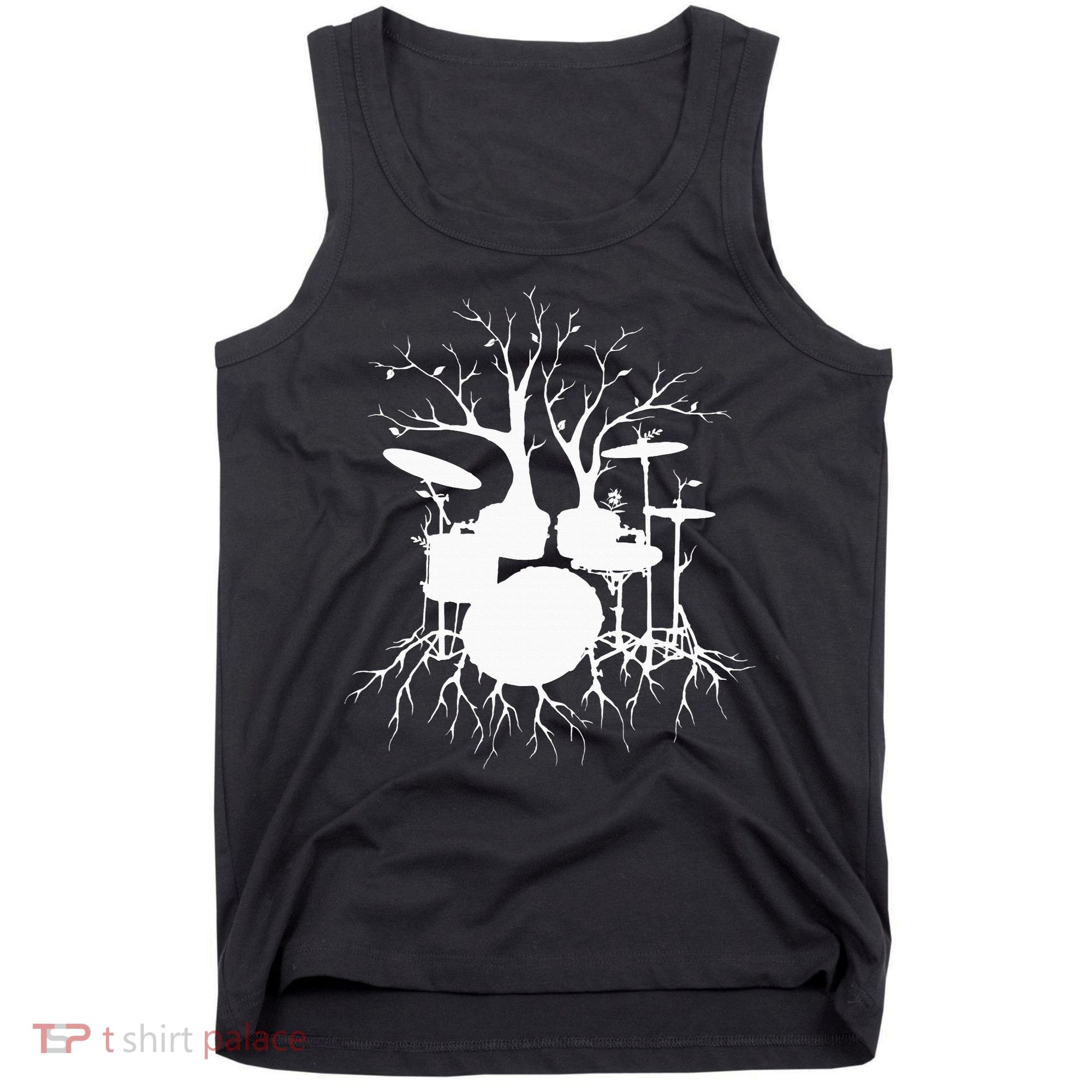 Live The Beat Drum  Drummer Gift For Musician Tank Top