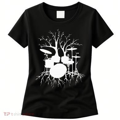 Live The Beat Drum  Drummer Gift For Musician Women's T-Shirt