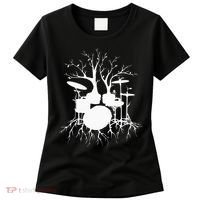 Live The Beat Drum  Drummer Gift For Musician Women's T-Shirt thumb 0
