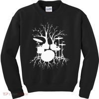 Live The Beat Drum  Drummer Gift For Musician Kids Sweatshirt thumb 0