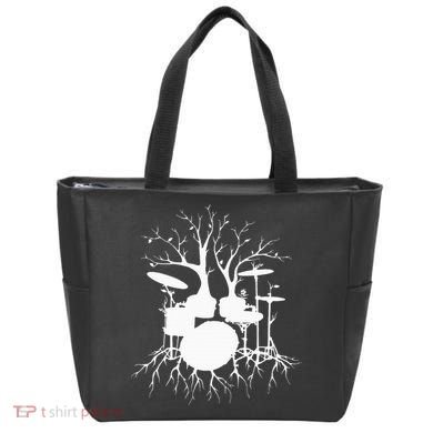 Live The Beat Drum  Drummer Gift For Musician Tote Bag