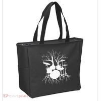 Live The Beat Drum  Drummer Gift For Musician Tote Bag thumb 2