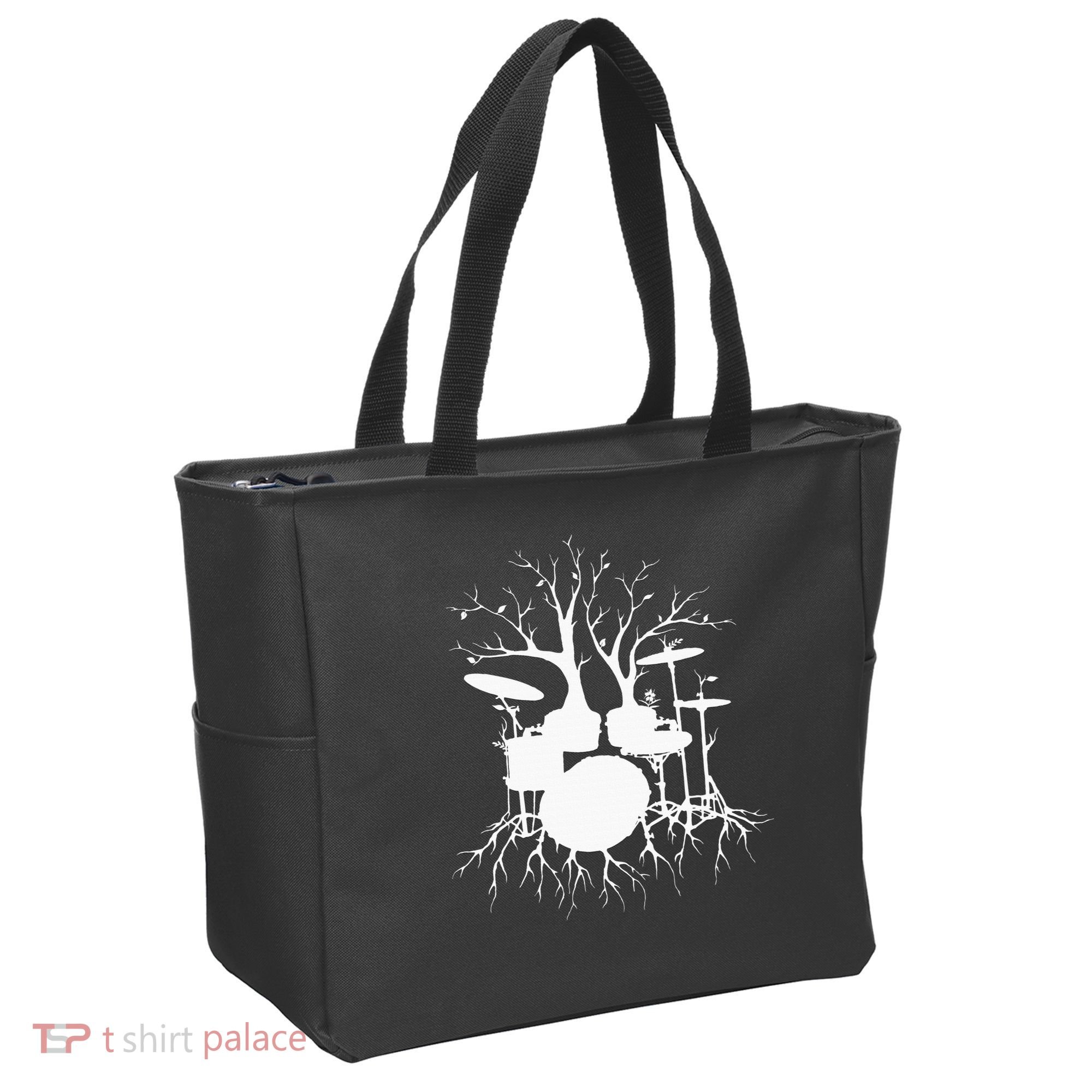 Live The Beat Drum  Drummer Gift For Musician Tote Bag