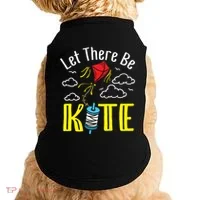 Let There Be Kite Kite Flying Funny Gift Doggie Tank thumb 0