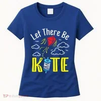 Let There Be Kite Kite Flying Funny Gift Women's T-Shirt thumb 0