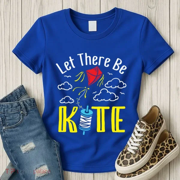 Let There Be Kite Kite Flying Funny Gift Women's T-Shirt
