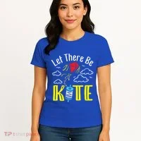 Let There Be Kite Kite Flying Funny Gift Women's T-Shirt thumb 4