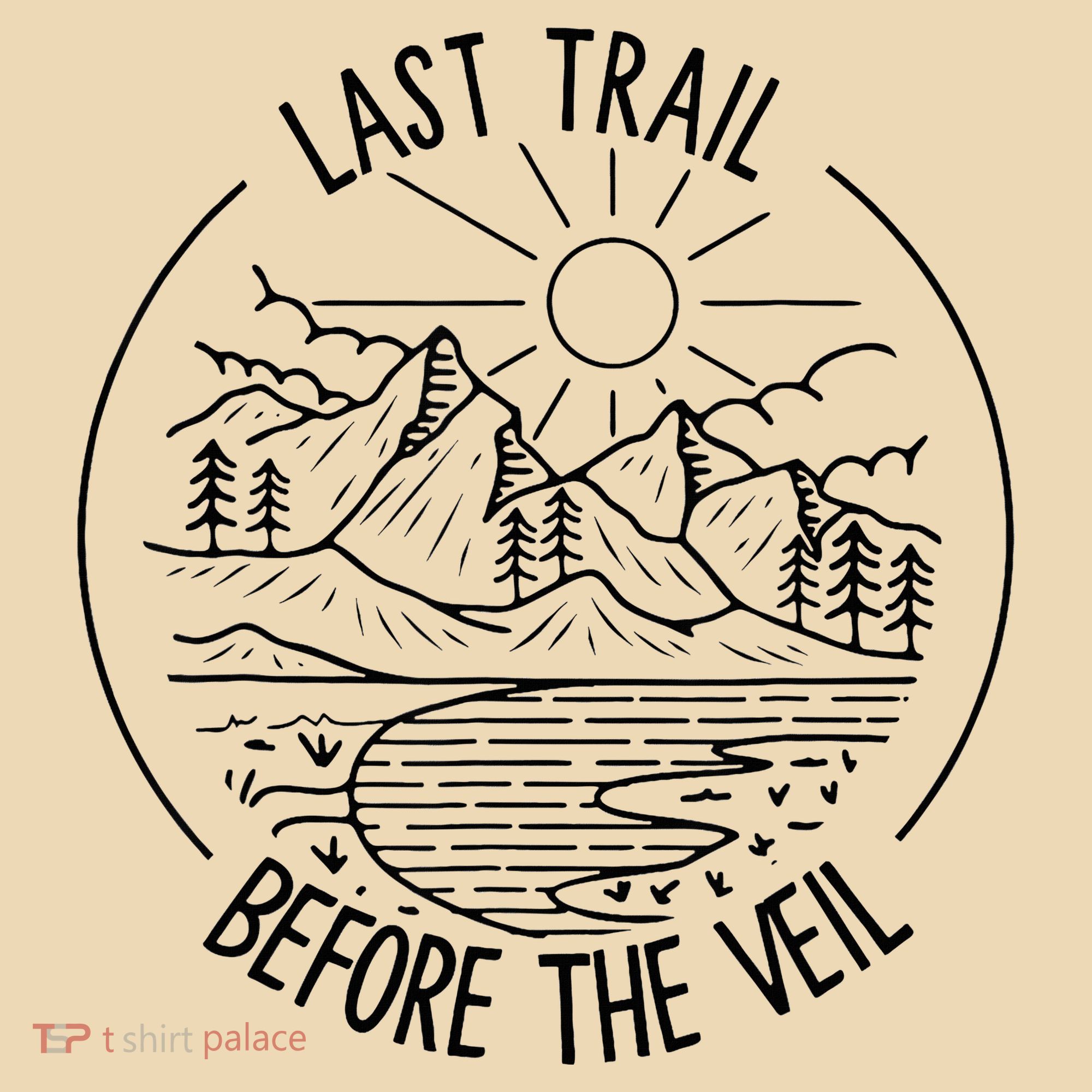 Last Trail Before The Veil Bachelorette Bridesmaid Hiking Tote Bag