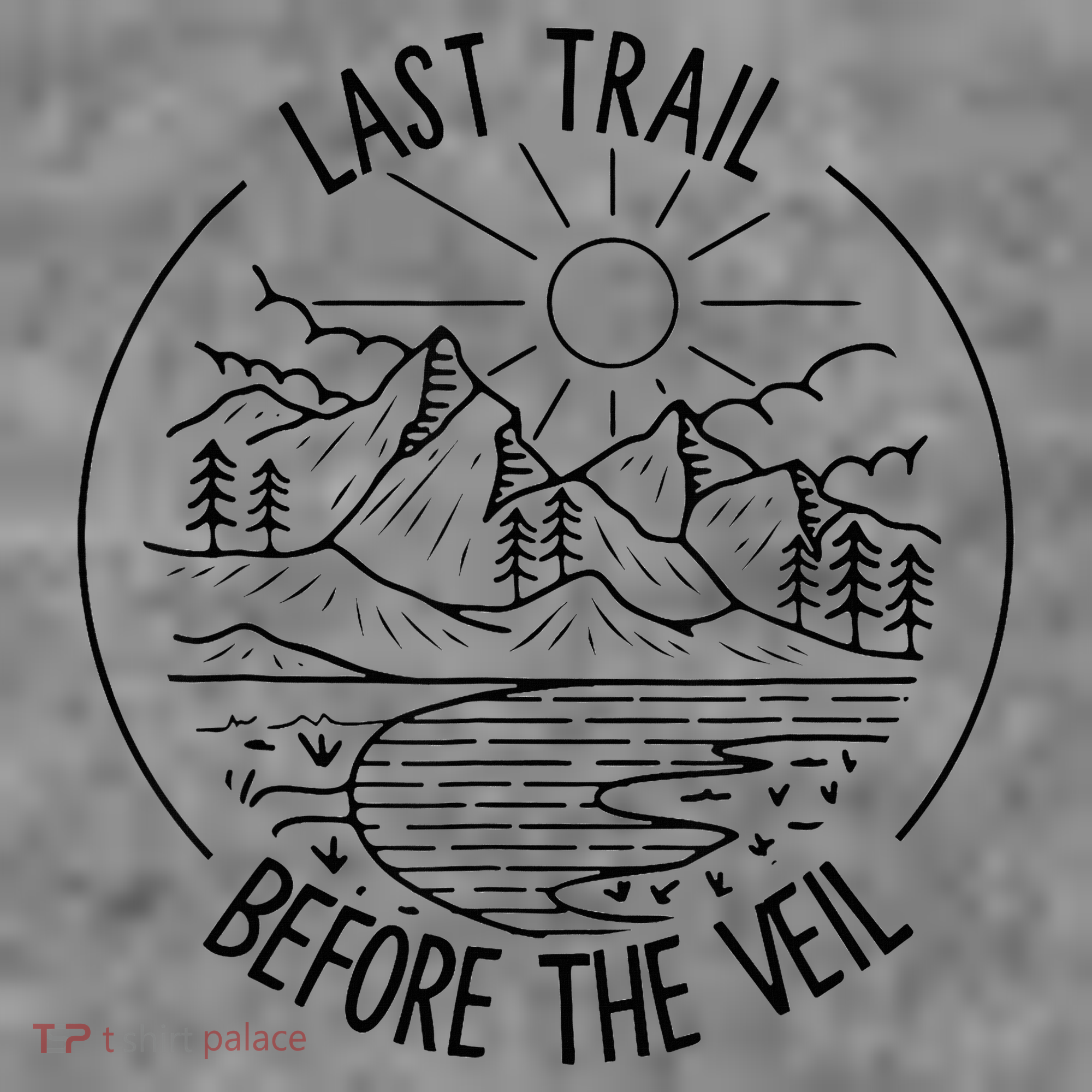 Last Trail Before The Veil Bachelorette Bridesmaid Hiking Toddler Hoodie