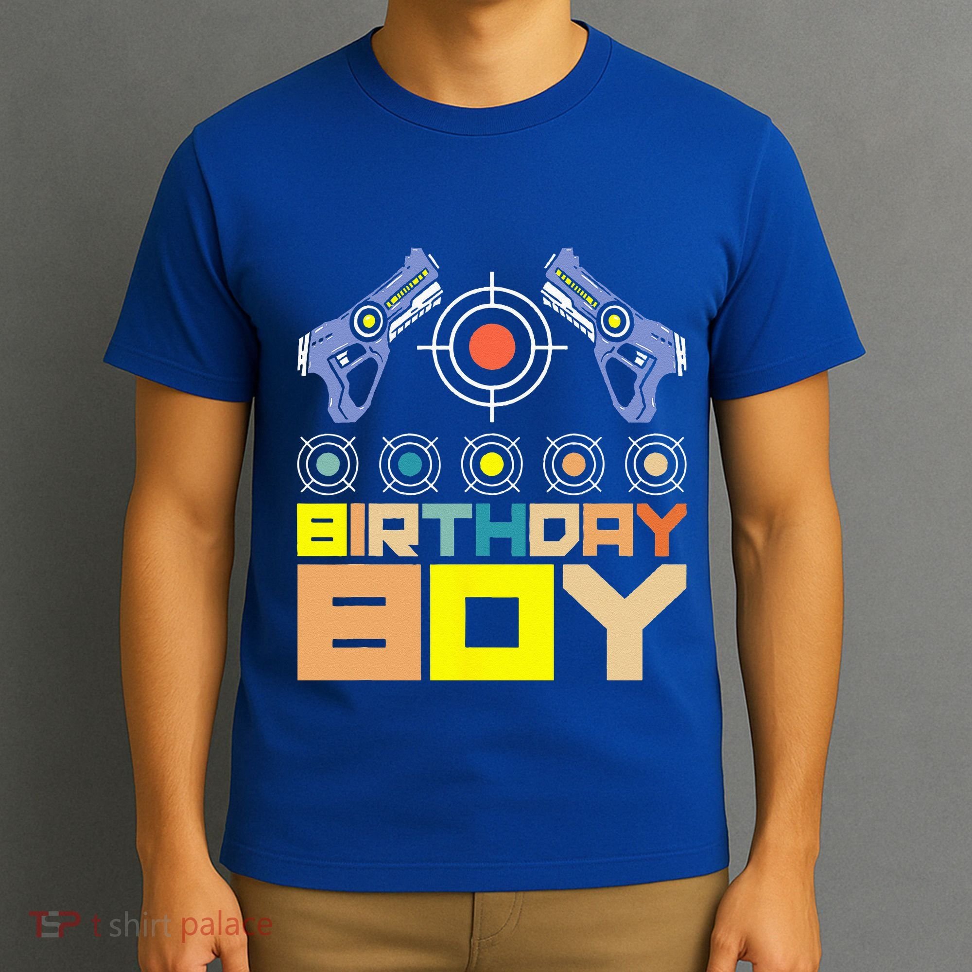 Laser Tag Birthday Party Indoor Lasertag Game Player T-Shirt