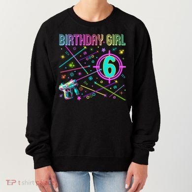 Laser Tag Birthday Group Game On Gift Women's Sweatshirt