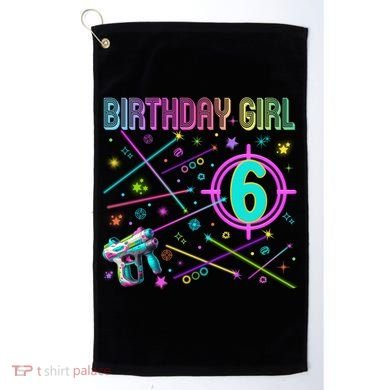 Laser Tag Birthday Group Game On Gift Golf Towel
